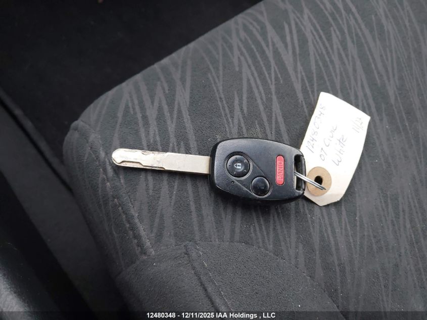 2007 Honda Civic Lx VIN: 2HGFG12667H012691 Lot: 12480348X