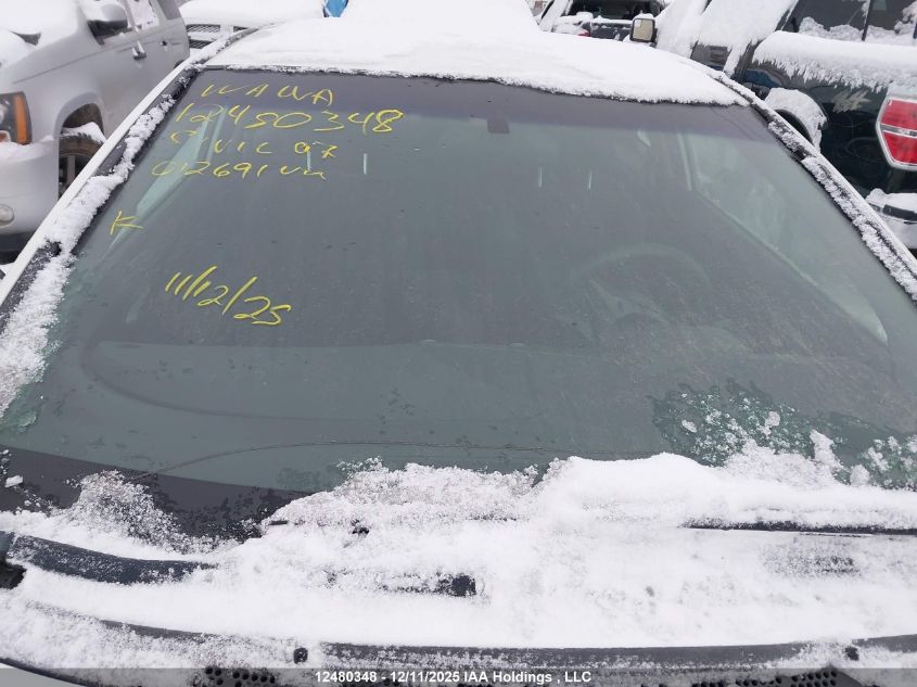 2007 Honda Civic Lx VIN: 2HGFG12667H012691 Lot: 12480348X