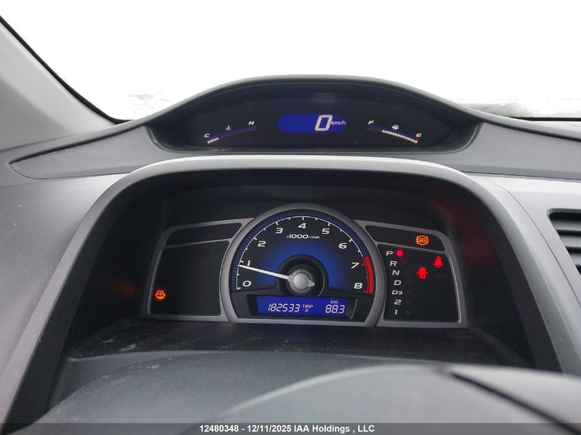 2007 Honda Civic Lx VIN: 2HGFG12667H012691 Lot: 12480348X