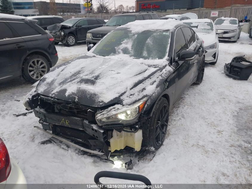2016 Infiniti Q50 3.0T VIN: JN1EV7AR3GM342903 Lot: 12486757