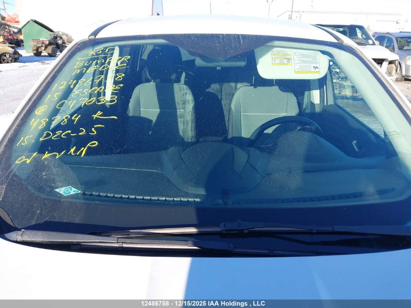 2015 Ford Escape Se VIN: 1FMCU0GX7FUC47033 Lot: 12486758