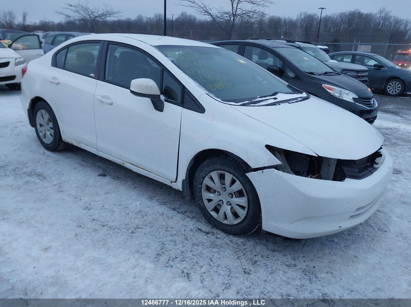 2HGFB2F44CH100128 2012 Honda Civic auction photo 1