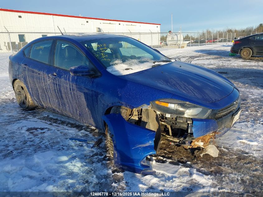 2014 Dodge Dart Gt VIN: 1C3CDFEB9ED711604 Lot: 12486778