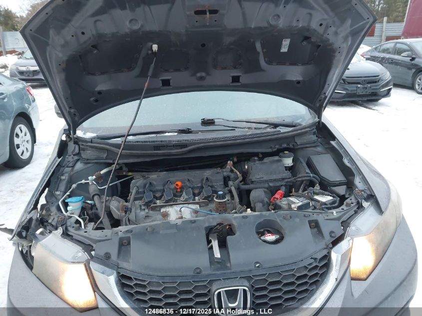 2014 Honda Civic Lx VIN: 2HGFB2F42EH018451 Lot: 12486836