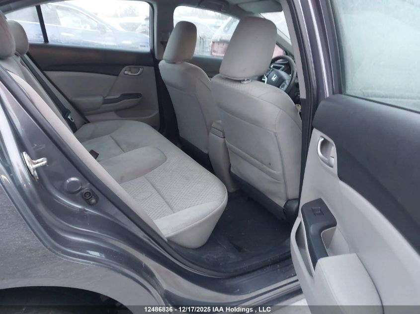 2014 Honda Civic Lx VIN: 2HGFB2F42EH018451 Lot: 12486836