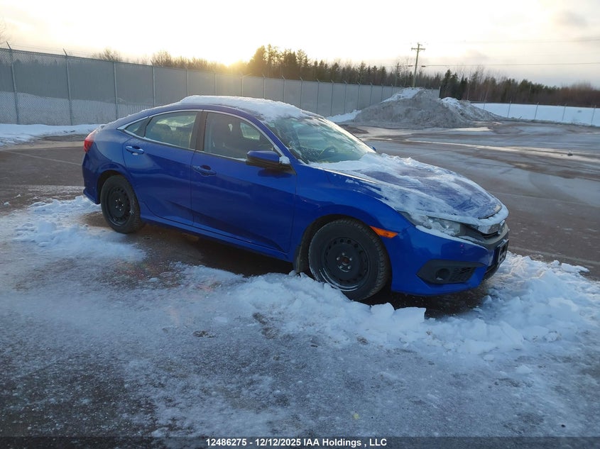 2HGFC2F85JH003484 2018 Honda Civic Ex auction photo 1