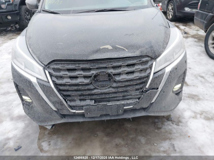 2022 Nissan Kicks Sv VIN: 3N1CP5CVXNL520782 Lot: 12486920