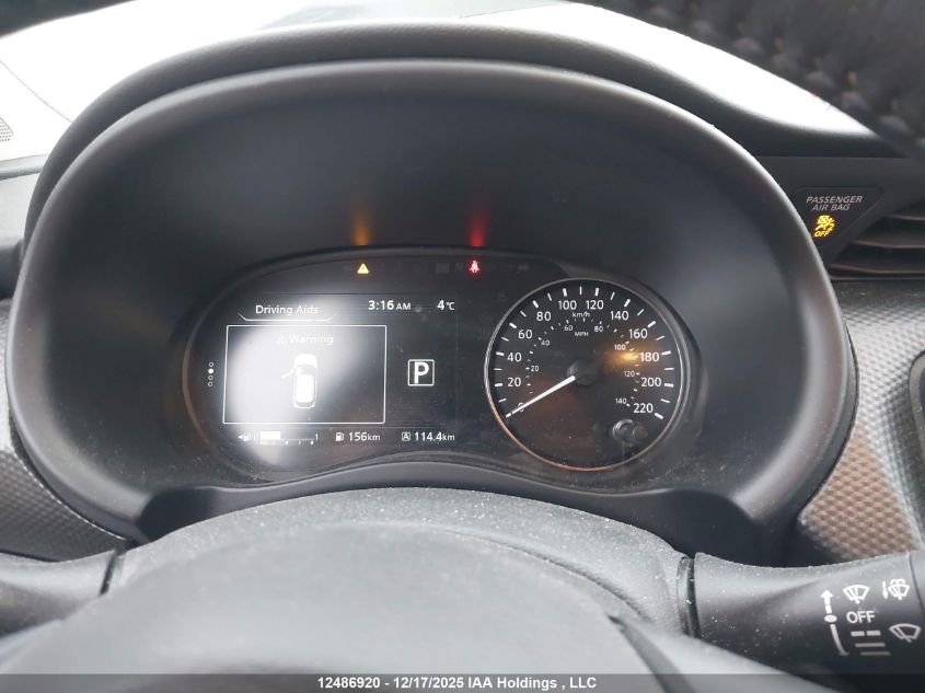 2022 Nissan Kicks Sv VIN: 3N1CP5CVXNL520782 Lot: 12486920