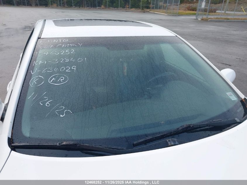 2007 Toyota Camry Le/Se VIN: 4T1BE46K27U634029 Lot: 12468252X