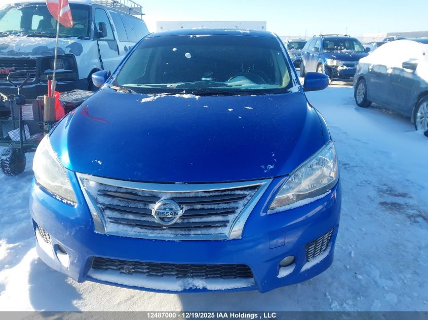 2014 Nissan Sentra 1.8 S/1.8 Sl/1.8 Sr/1.8 Sv VIN: 3N1AB7AP2EL617545 Lot: 12487000