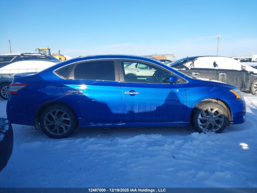 2014 Nissan Sentra 1.8 S/1.8 Sl/1.8 Sr/1.8 Sv VIN: 3N1AB7AP2EL617545 Lot: 12487000