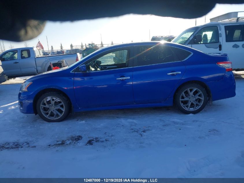 2014 Nissan Sentra 1.8 S/1.8 Sl/1.8 Sr/1.8 Sv VIN: 3N1AB7AP2EL617545 Lot: 12487000