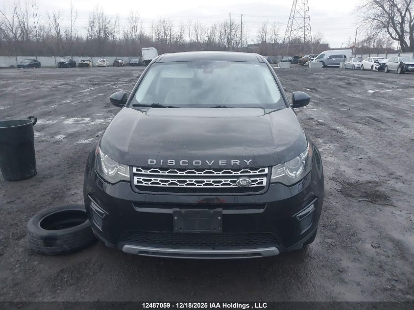 2015 Land Rover Discovery Sport Hse VIN: SALCR2BG8FH543172 Lot: 12487059