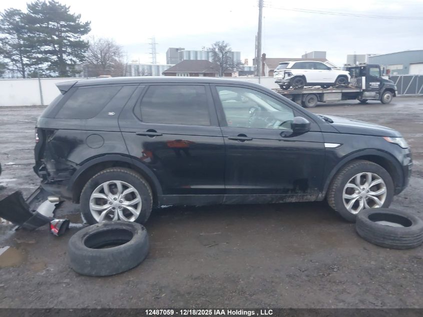 2015 Land Rover Discovery Sport Hse VIN: SALCR2BG8FH543172 Lot: 12487059