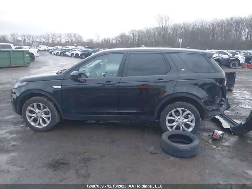 2015 Land Rover Discovery Sport Hse VIN: SALCR2BG8FH543172 Lot: 12487059