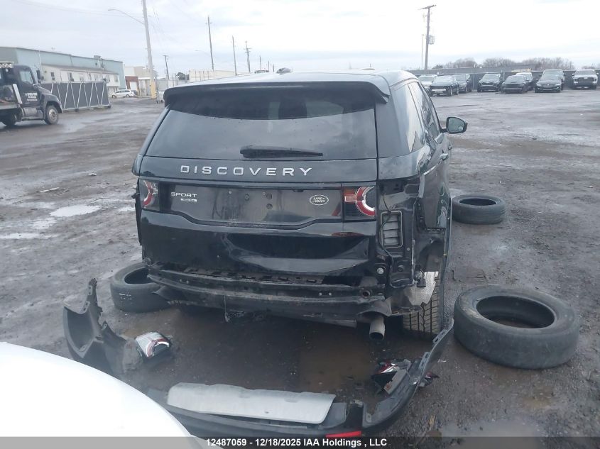 2015 Land Rover Discovery Sport Hse VIN: SALCR2BG8FH543172 Lot: 12487059