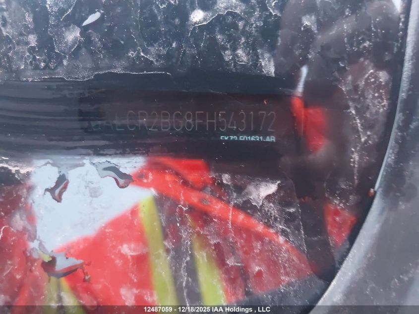 2015 Land Rover Discovery Sport Hse VIN: SALCR2BG8FH543172 Lot: 12487059