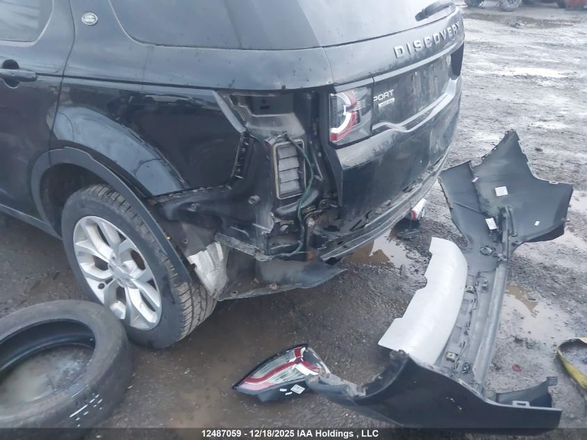 2015 Land Rover Discovery Sport Hse VIN: SALCR2BG8FH543172 Lot: 12487059