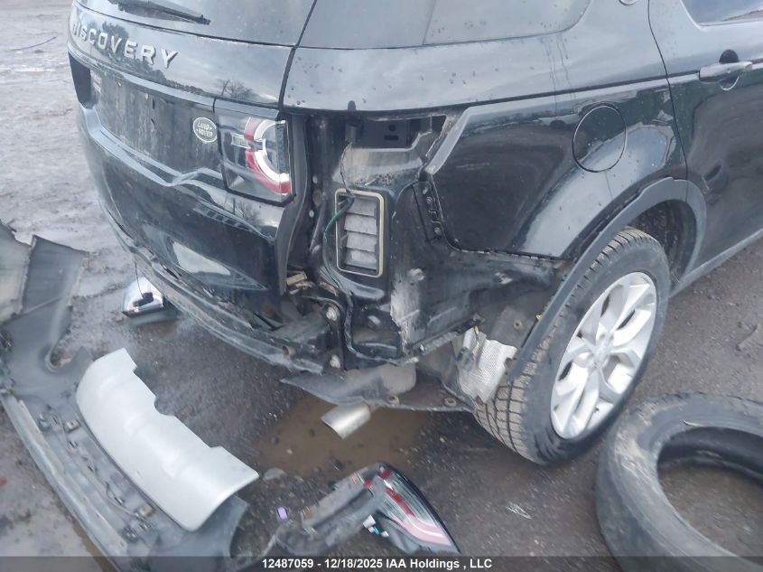 2015 Land Rover Discovery Sport Hse VIN: SALCR2BG8FH543172 Lot: 12487059