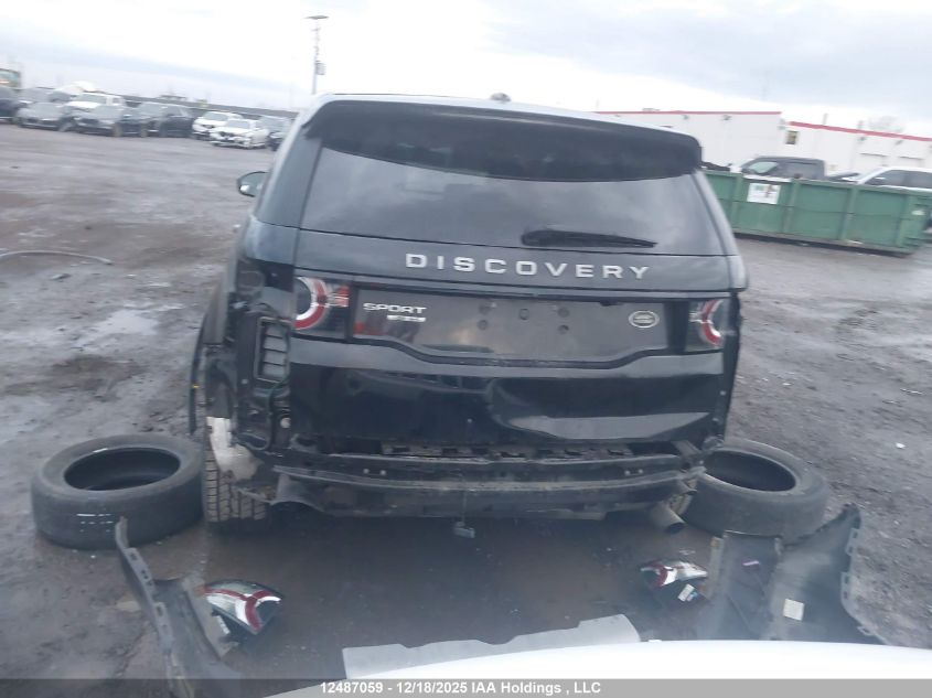 2015 Land Rover Discovery Sport Hse VIN: SALCR2BG8FH543172 Lot: 12487059