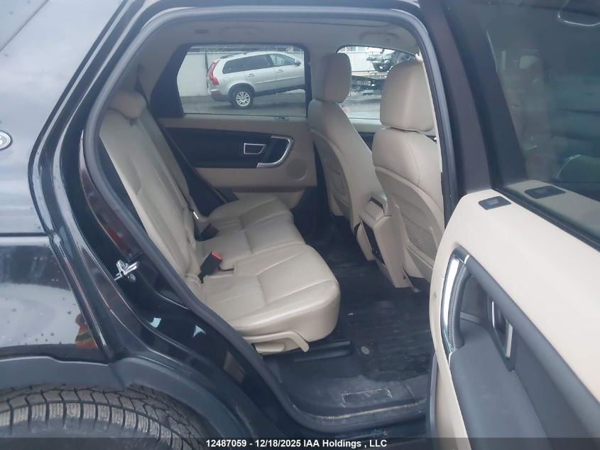 2015 Land Rover Discovery Sport Hse VIN: SALCR2BG8FH543172 Lot: 12487059