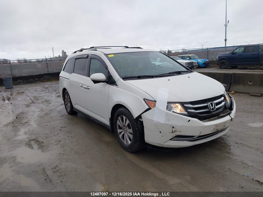 5FNRL5H42EB510877 2014 Honda Odyssey Ex auction photo 1
