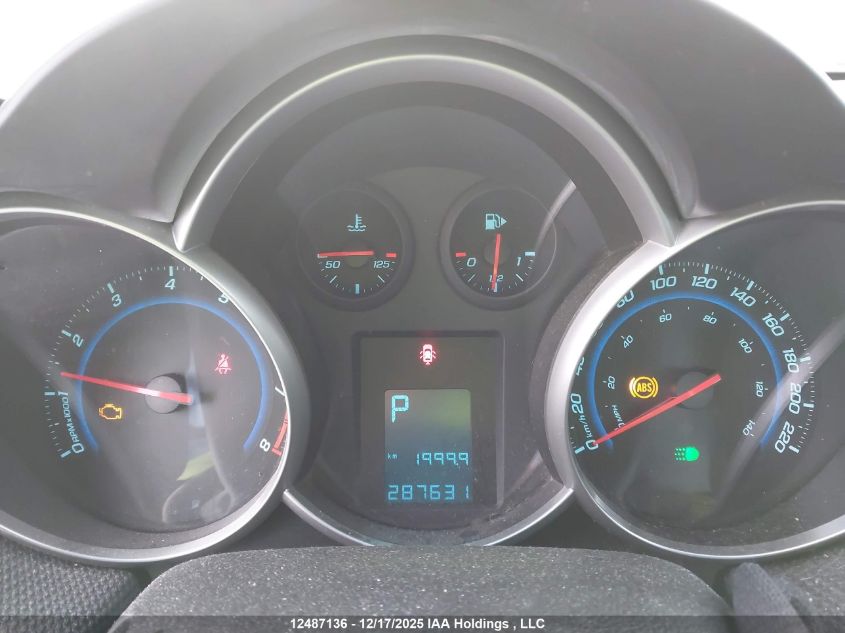 2011 Chevrolet Cruze Lt VIN: 1G1PF5S94B7264752 Lot: 12487136