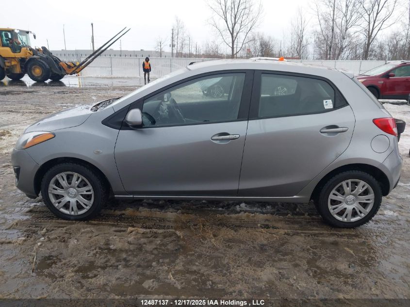 2012 Mazda Mazda2 VIN: JM1DE1KY9C0132500 Lot: 12487137