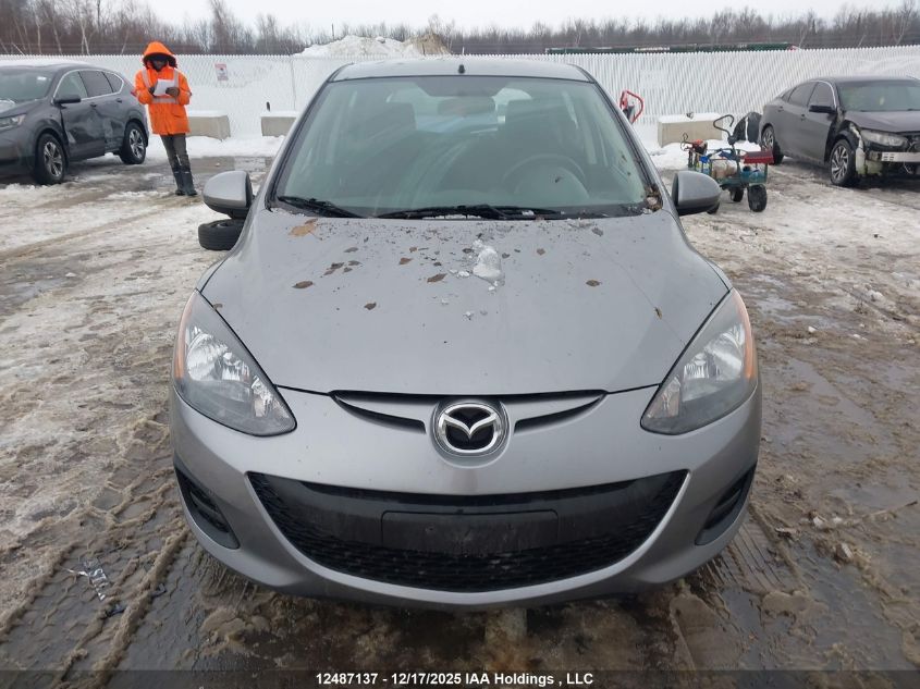 2012 Mazda Mazda2 VIN: JM1DE1KY9C0132500 Lot: 12487137