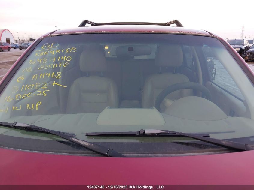 2008 Ford Escape Xlt VIN: 1FMCU93178KA11468 Lot: 12487140