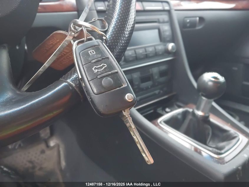 2008 Audi A4 3.2 Quattro VIN: WAUDH68E78A063550 Lot: 12487158