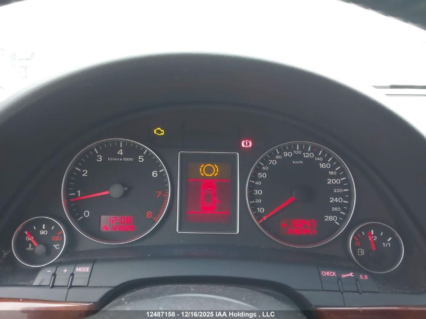 2008 Audi A4 3.2 Quattro VIN: WAUDH68E78A063550 Lot: 12487158