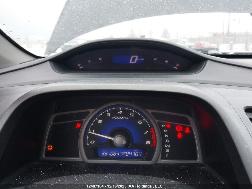 2009 Honda Civic Lx VIN: 2HGFG126698010586 Lot: 12487164