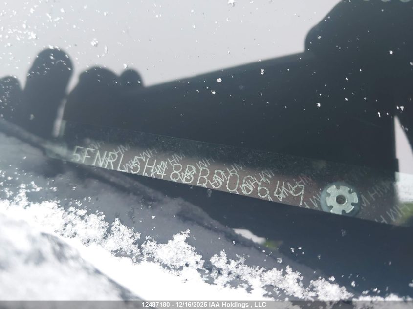 2011 Honda Odyssey Ex VIN: 5FNRL5H48BB506649 Lot: 12487180