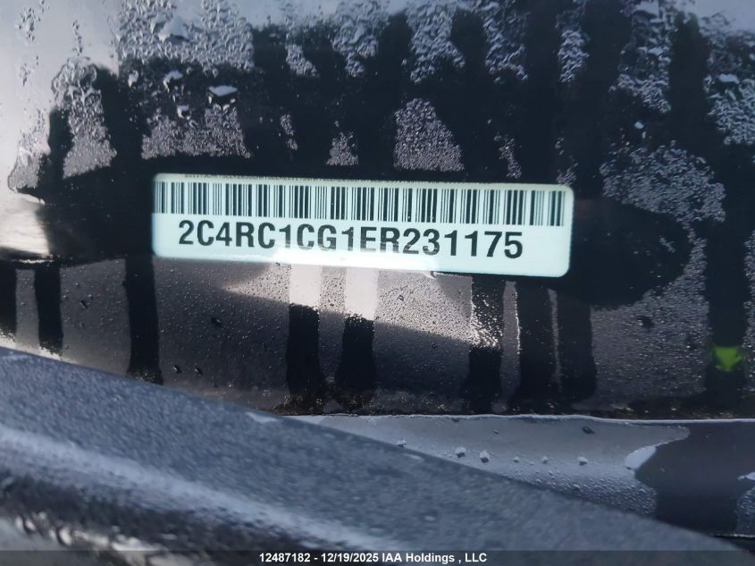 2014 Chrysler Town & Country Touring L VIN: 2C4RC1CG1ER231175 Lot: 12487182