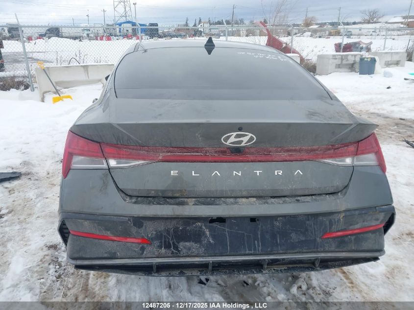 2024 Hyundai Elantra Luxury W/Two-Tone Interior VIN: KMHLN4DG7RU791853 Lot: 12487205