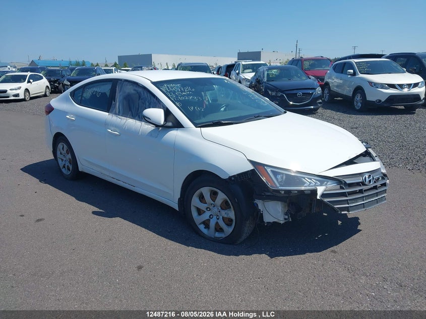 Vin: kmhd84lf0lu102733, lot: 2874006, hyundai elantra preferred auto ivt 2020 img_1