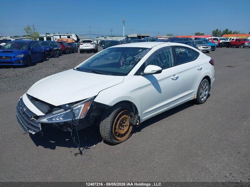 Vin: kmhd84lf0lu102733, lot: 2874006, hyundai elantra preferred auto ivt 20202