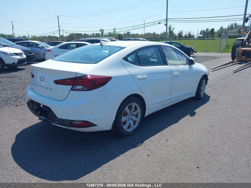 Vin: kmhd84lf0lu102733, lot: 2874006, hyundai elantra preferred auto ivt 20204