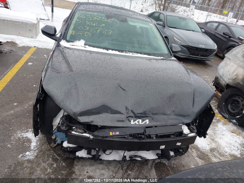 2025 Kia K4 Lx VIN: 3KPFT4DE0SE038787 Lot: 12487252