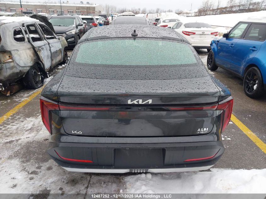 2025 Kia K4 Lx VIN: 3KPFT4DE0SE038787 Lot: 12487252