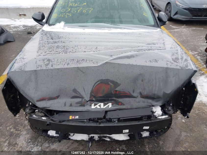 2025 Kia K4 Lx VIN: 3KPFT4DE0SE038787 Lot: 12487252