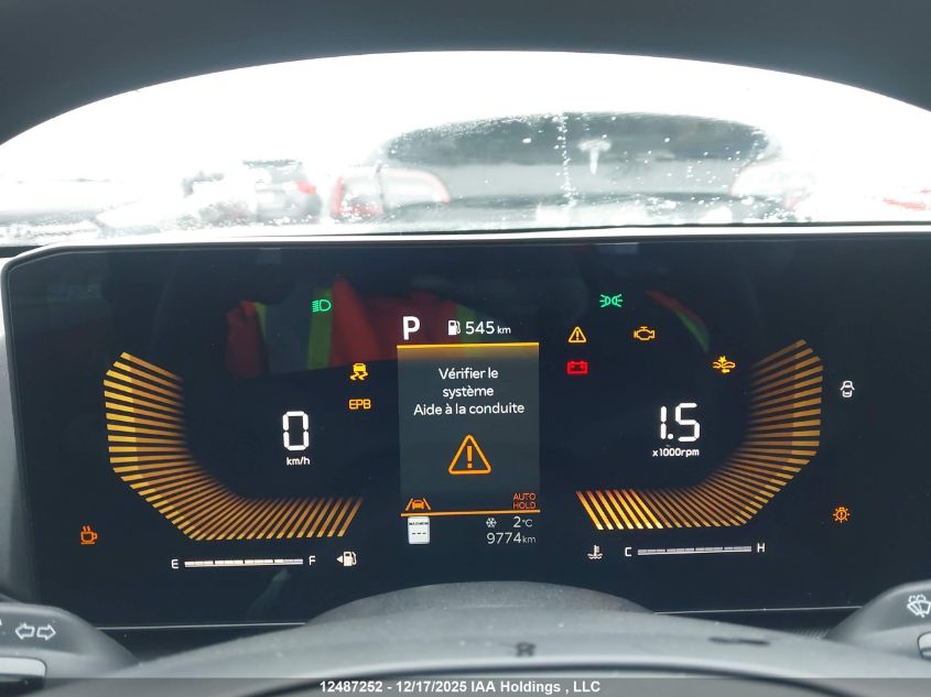 2025 Kia K4 Lx VIN: 3KPFT4DE0SE038787 Lot: 12487252