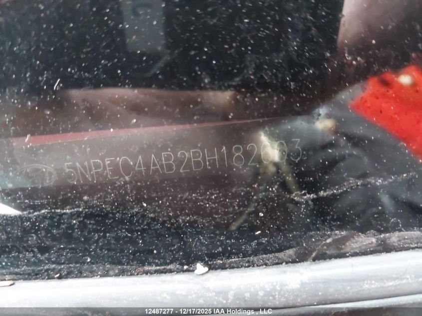 2011 Hyundai Sonata Se/Limited VIN: 5NPEC4AB2BH182603 Lot: 12487277