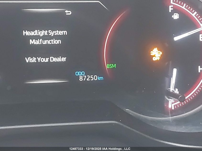 2020 Toyota Rav4 Limited VIN: 2T3D1RFV5LW087724 Lot: 12487333