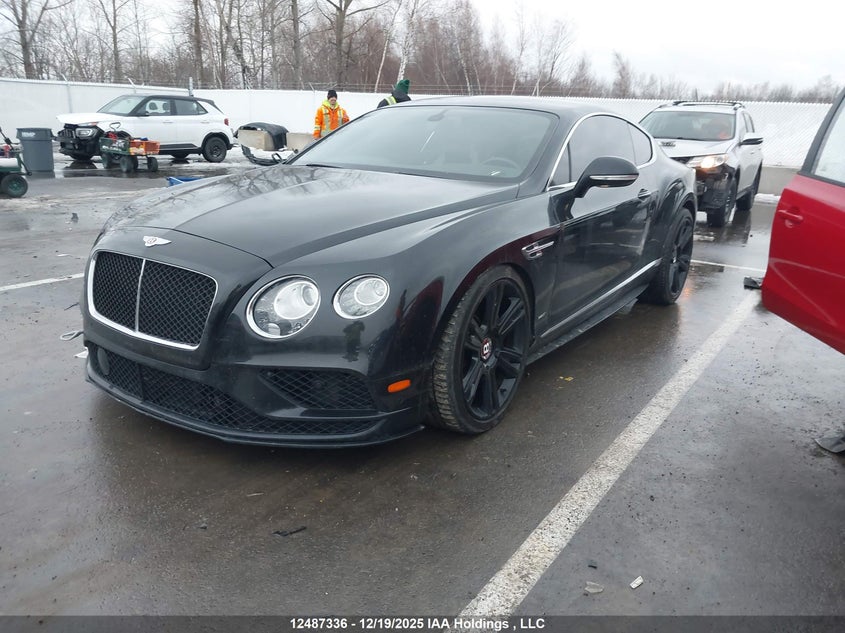 2017 BENTLEY CONTINENTAL GT COUPE 4.0L V-8 DI, DOHC, VVT, TURBO, 521HP