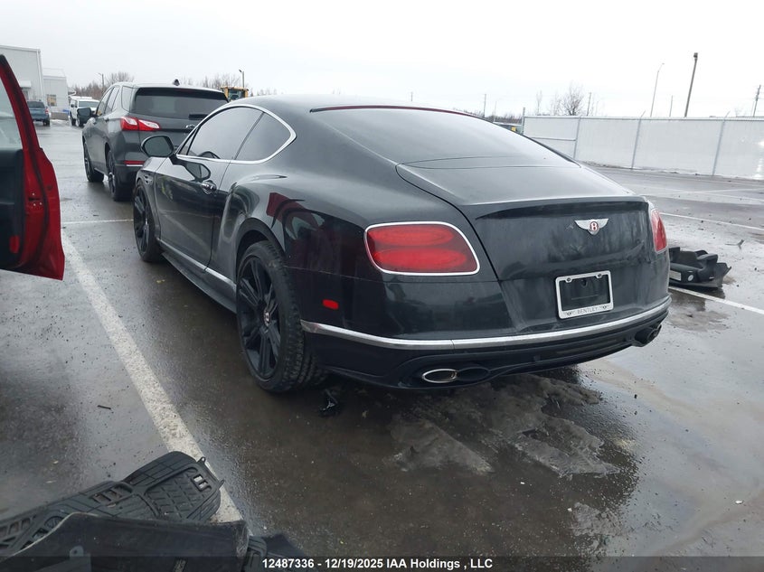 2017 BENTLEY CONTINENTAL GT COUPE 4.0L V-8 DI, DOHC, VVT, TURBO, 521HP