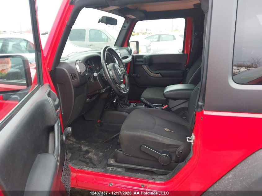 2015 Jeep Wrangler Sport VIN: 1C4AJWAG6FL665475 Lot: 12487337