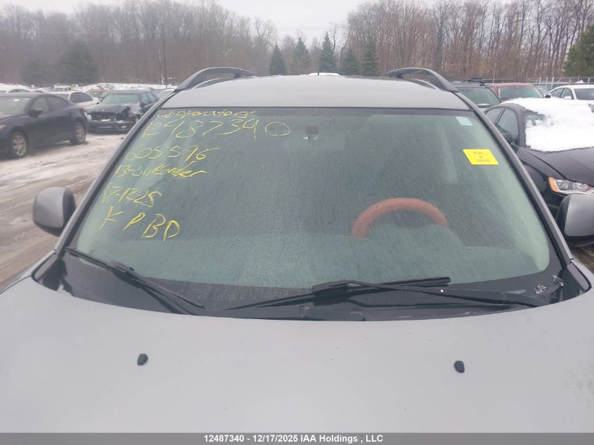 2013 Mitsubishi Outlander Es VIN: JA4AT2AWXDU605596 Lot: 12487340