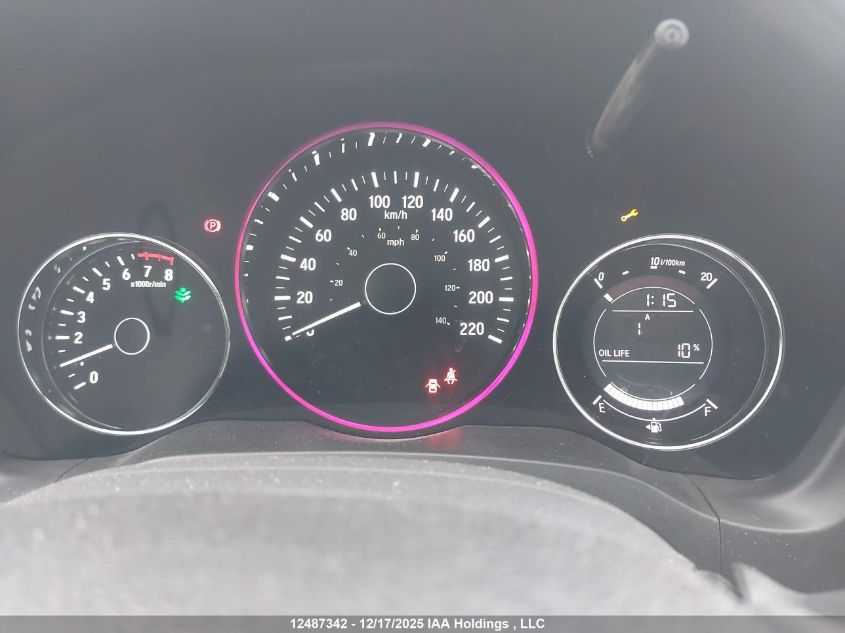 2016 Honda Hr-V Lx VIN: 3CZRU5G3XGM103470 Lot: 12487342